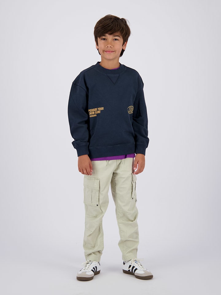 Vingino Bojówki w kolorze kremowym rozmiar: 146