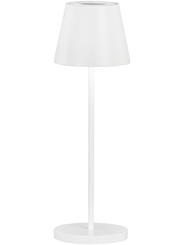 FH Lighting Lampa stołowa LED "Cosenza 2.0" w kolorze białym - wys. 34 x Ø 11 cm rozmiar: onesize