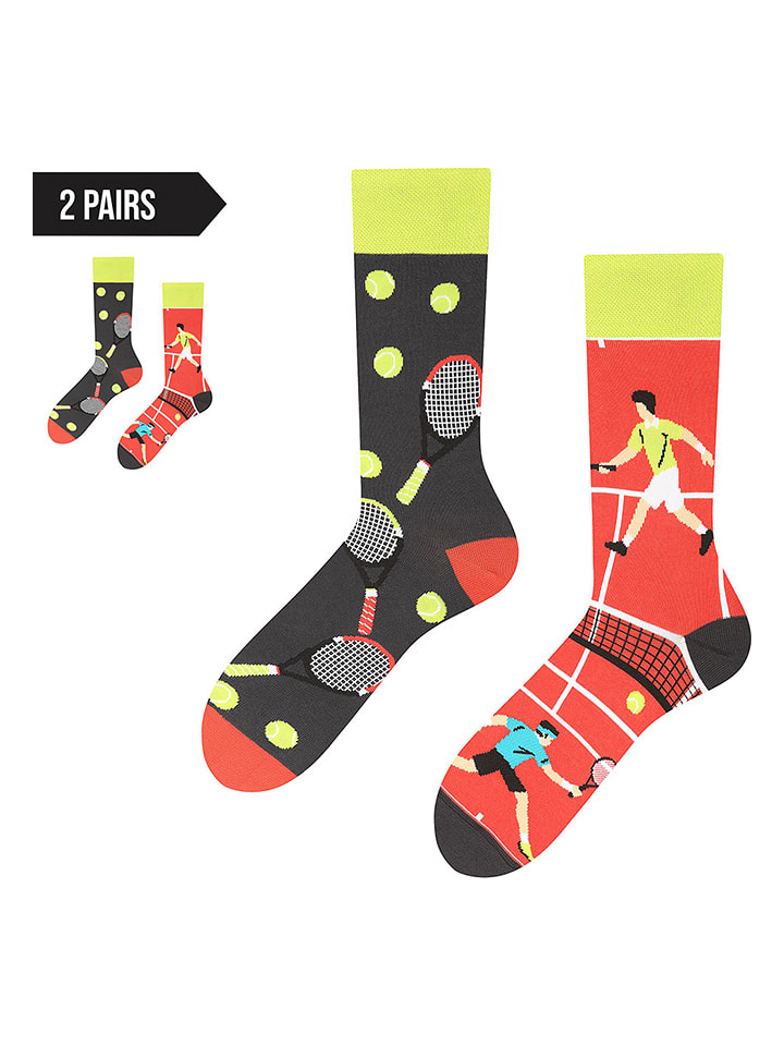 TODO SOCKS Skarpety (2 pary) ze wzorem rozmiar: 35-38