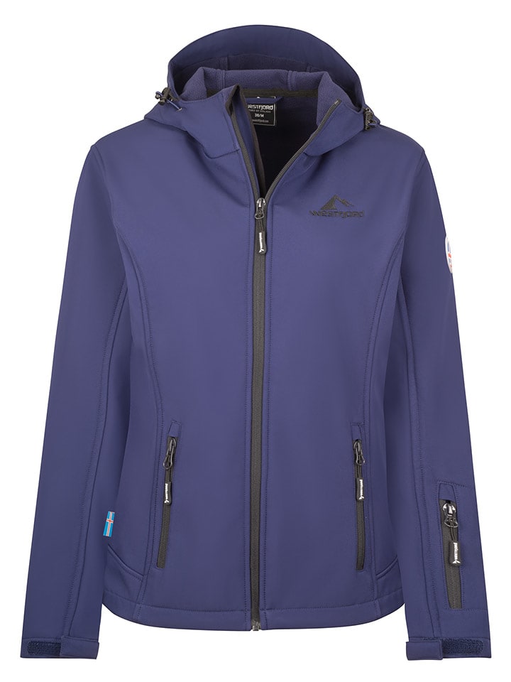 Westfjord Kurtka softshellowa "Eldfjall" w kolorze fioletowym rozmiar: M