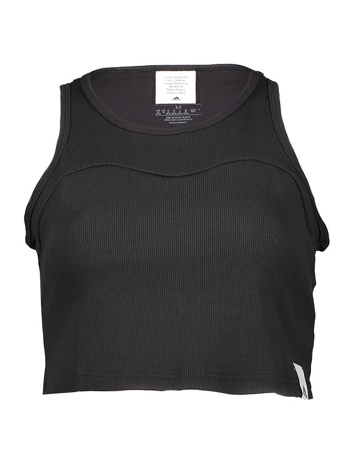 adidas Top w kolorze czarnym rozmiar: L