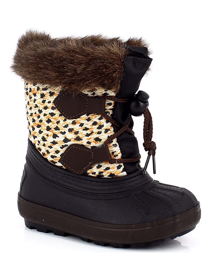 Kimberfeel Kozaki zimowe "Calypso" w kolorze żółto-brązowym rozmiar: 18/19