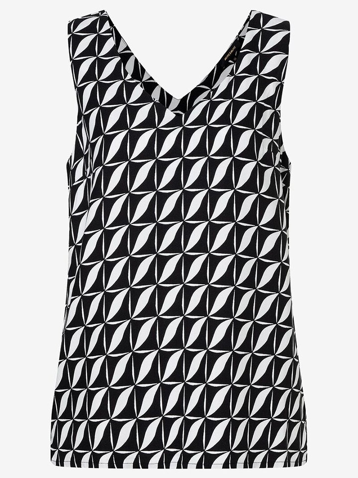 More & More Bluzka w kolorze czarno-białym rozmiar: 38