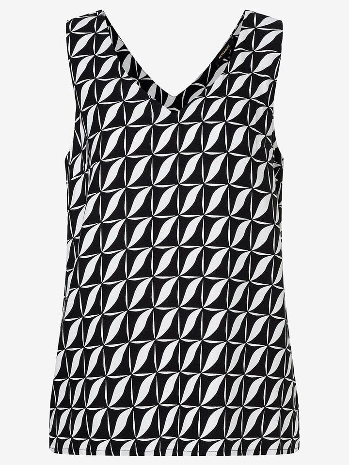 More & More Bluzka w kolorze czarno-białym rozmiar: 38