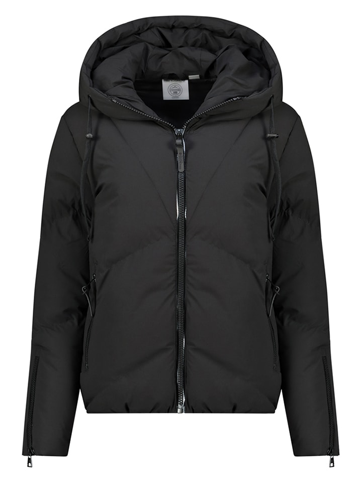 Geographical Norway Kurtka pikowana "Brenda" w kolorze czarnym rozmiar: XXL