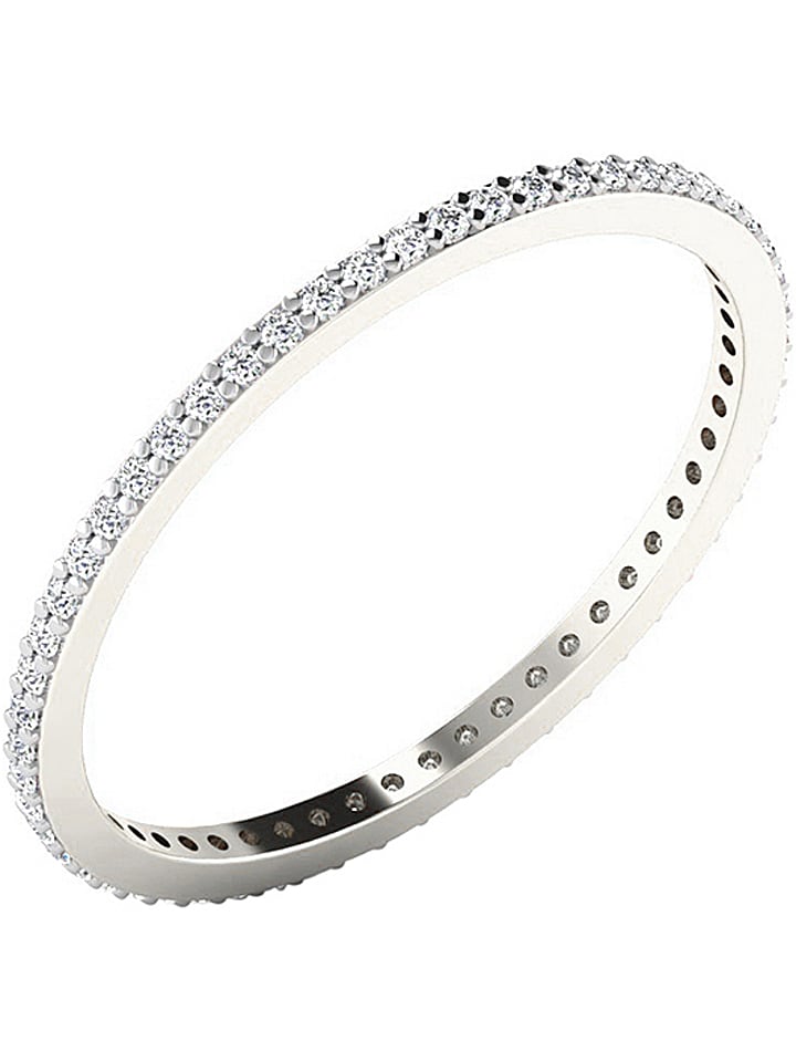 Vittoria Jewels Złoty pierścionek z diamentami rozmiar: 62