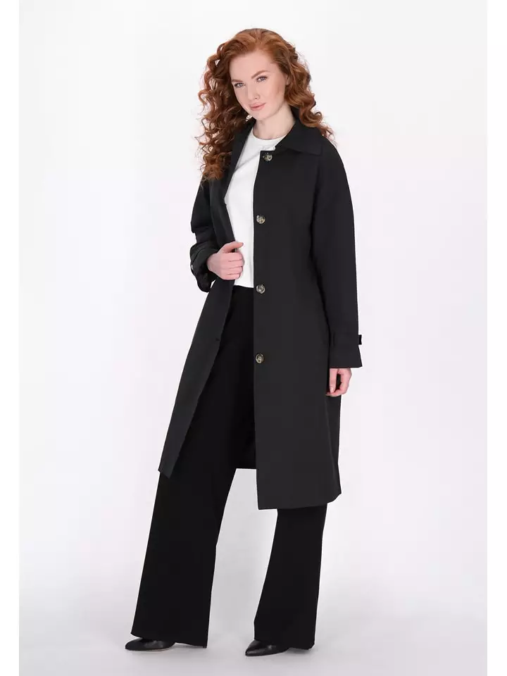 Schmuddelwedda Płaszcz przejściowy w kolorze czarnym rozmiar: XXL