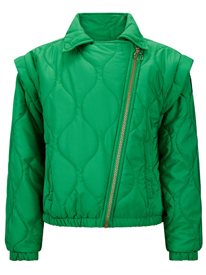 Retour Kurtka przejściowa 2w1 "Gislene" w kolorze zielonym rozmiar: 116