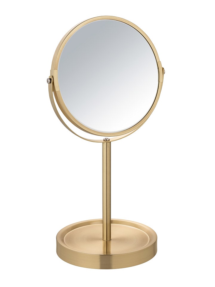 Wenko Lusterko "Alata" w kolorze złotym - Ø 17 cm rozmiar: onesize