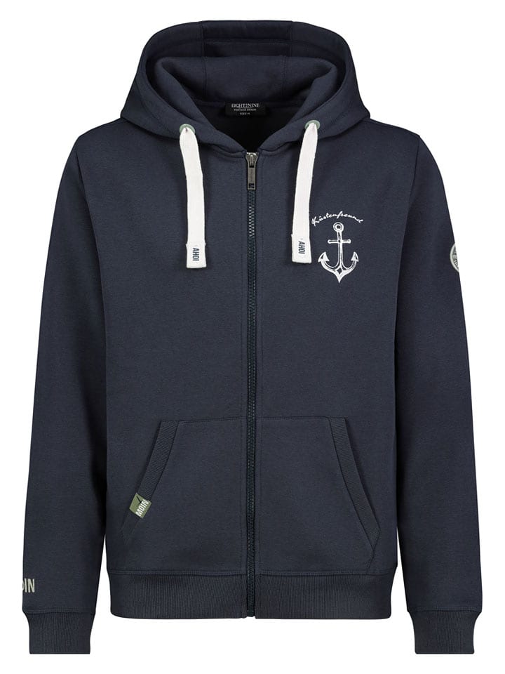 Eight2Nine Bluza w kolorze granatowym rozmiar: XL