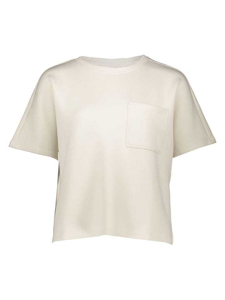 MOSS COPENHAGEN Koszulka "Harissa Ima" w kolorze beżowym rozmiar: L/XL