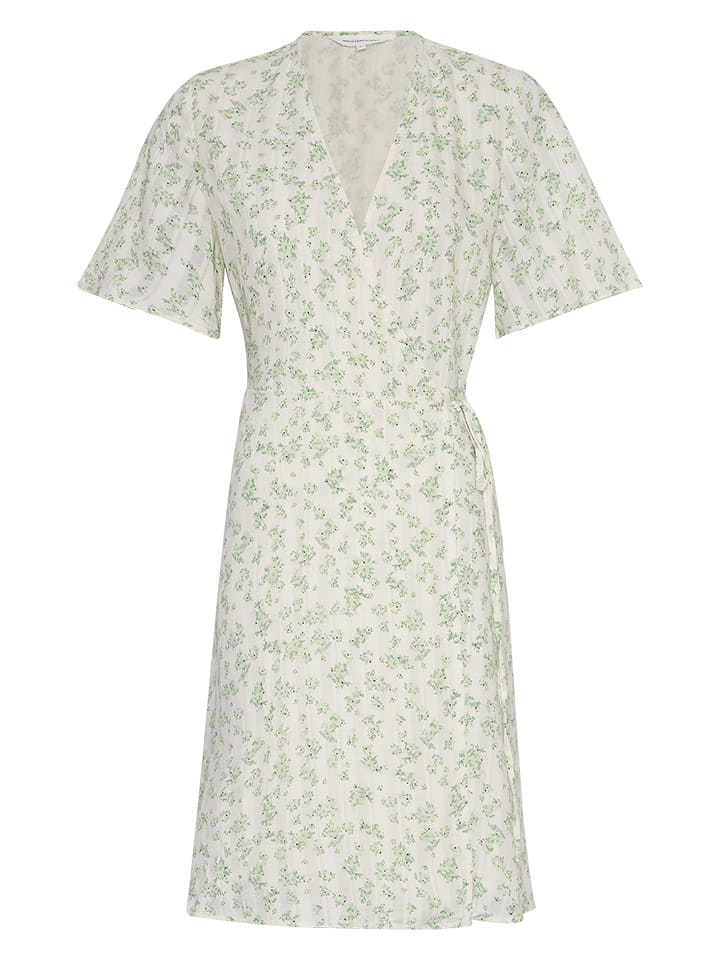 MOSS COPENHAGEN Sukienka w kolorze kremowo-zielonym rozmiar: M