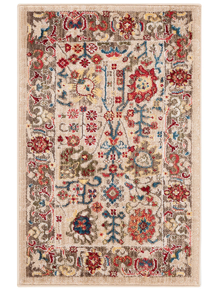 Safavieh Dywan "Kashan" w kolorze beżowo-jasnobrązowym ze wzorem rozmiar: 244x305 cm