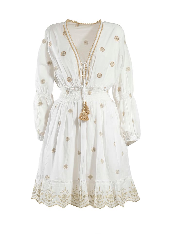 BLE Sukienka w kolorze białym rozmiar: onesize