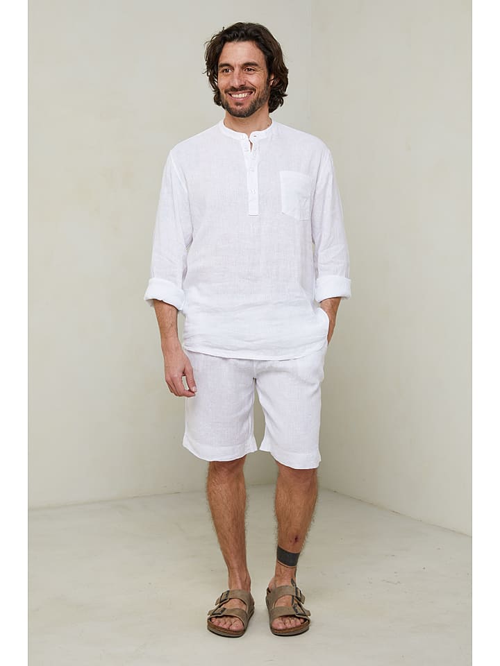 Lin Passion Koszula w kolorze białym rozmiar: XL/XXL