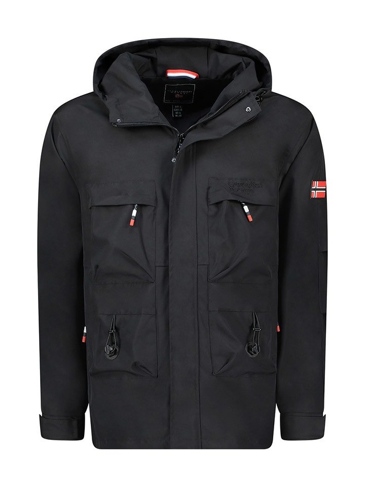 Geographical Norway Kurtka przejściowa "Barimo" w kolorze czarnym rozmiar: XXL