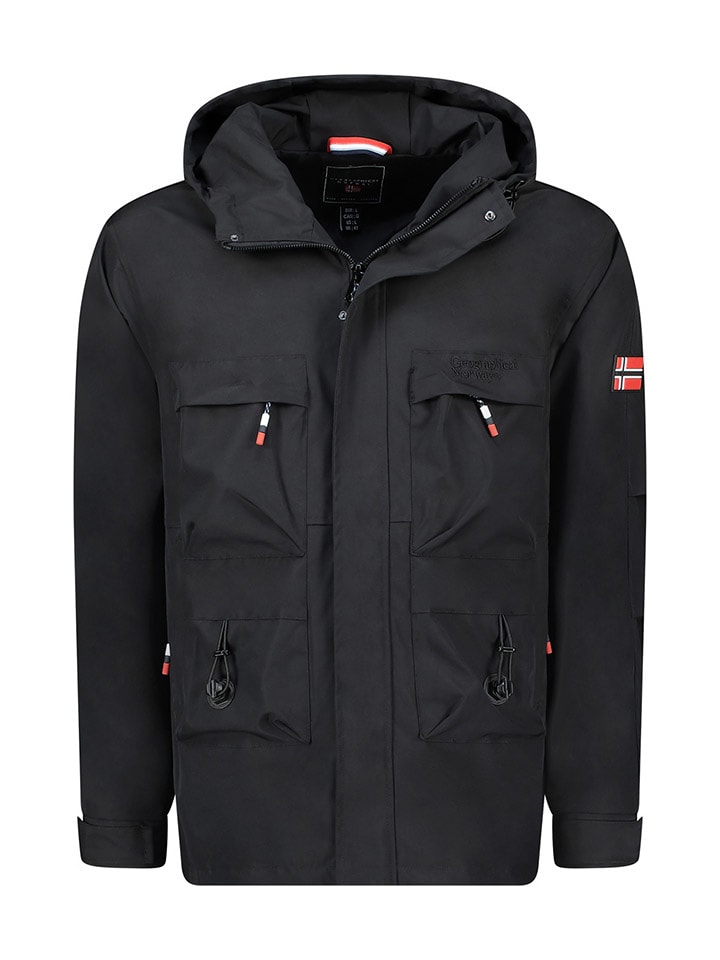 Geographical Norway Kurtka przejściowa "Barimo" w kolorze czarnym rozmiar: XXL