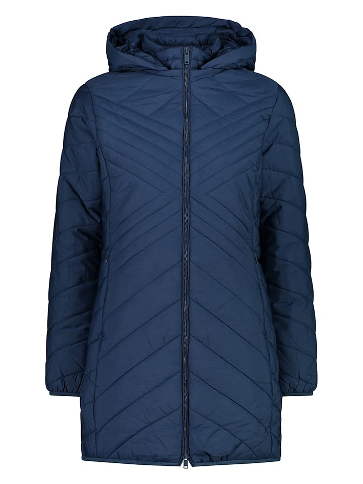 cmp Płaszcz pikowany w kolorze granatowym rozmiar: 36