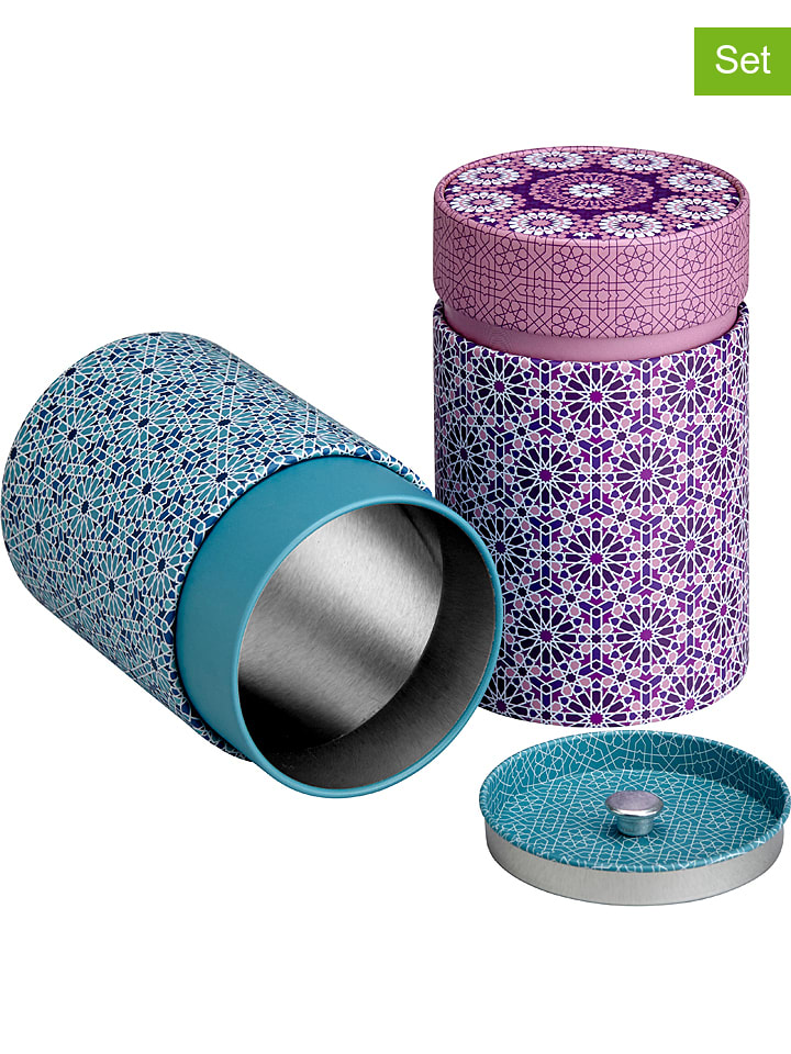 Eigenart Puszki (2 szt.) w kolorze jasnoróżowo-błękitnym na herbatę - 150 g rozmiar: onesize