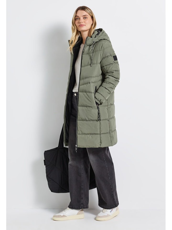 Cecil Płaszcz zimowy w kolorze zielonym rozmiar: 34