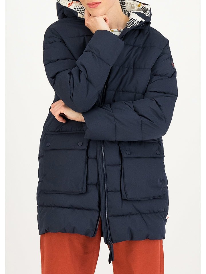 Blutsgeschwister Kurtka pikowana "Cloud Stepper" w kolorze granatowym rozmiar: L