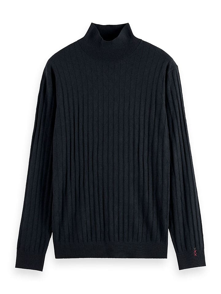 Scotch & Soda Sweter w kolorze granatowym rozmiar: S