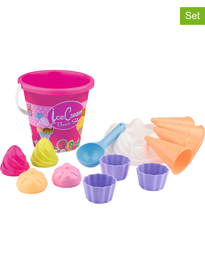 Simba 14-częściowy zestaw do piaskownicy "Ice Cream" - 10 m+ rozmiar: onesize