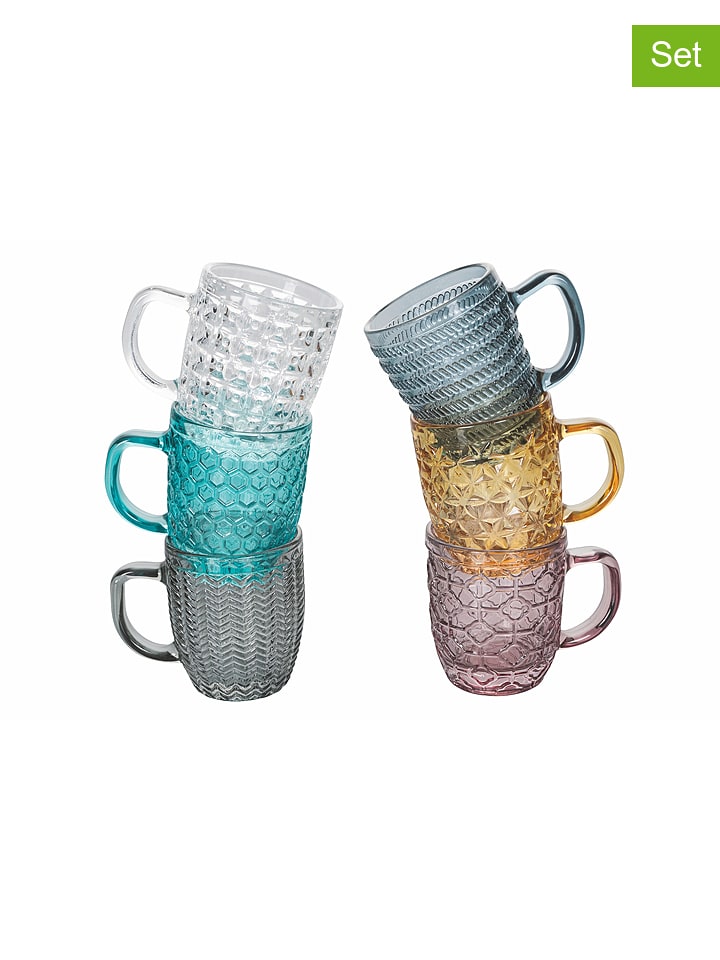 Villa d´Este Filiżanki (6 szt.) ze wzorem do espresso - 90 ml rozmiar: onesize