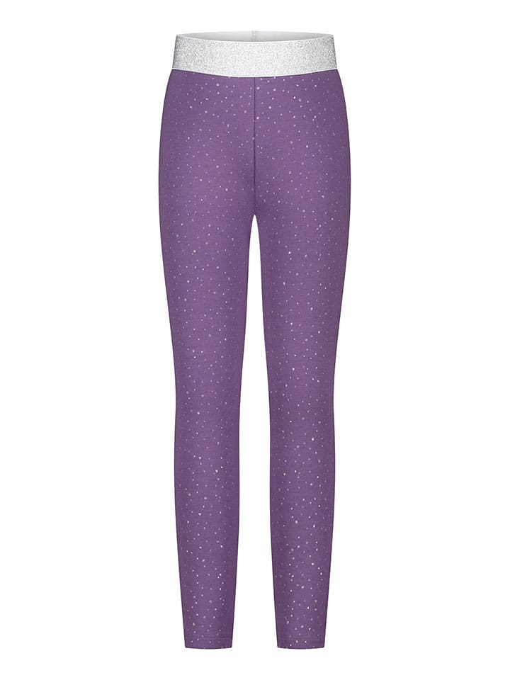 Salt and Pepper Legginsy w kolorze fioletowym rozmiar: 128