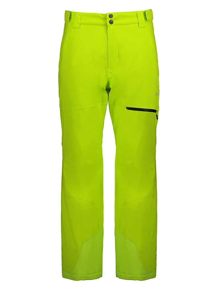 CMP Spodnie narciarskie w kolorze jaskrawozielonym rozmiar: 56