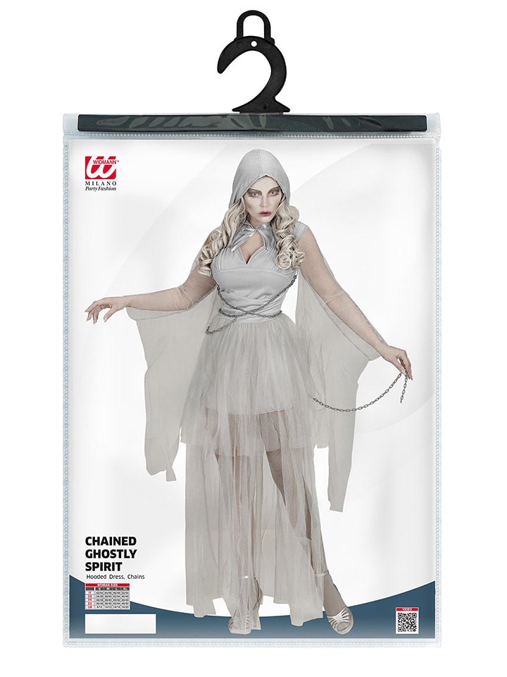 Carnival Party 2-częściowy kostium w kolorze białym rozmiar: M