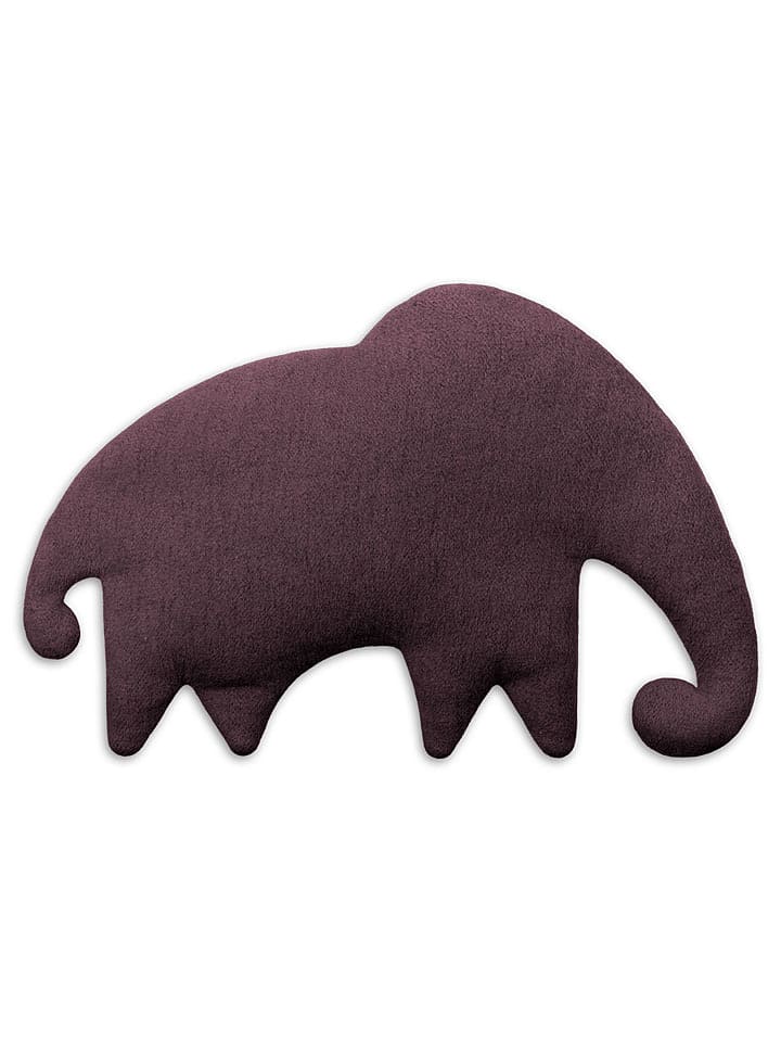 Leschi Poduszka w kolorze fioletowym z organicznymi ziarnami na brzuch i plecy rozmiar: onesize