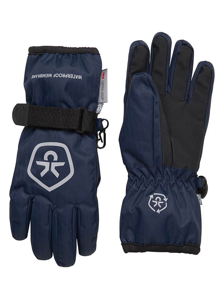 Color Kids Rękawiczki w kolroze granatowym rozmiar: 140-152