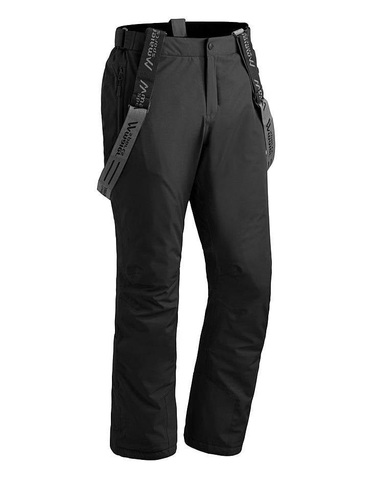 Maier Sports Spodnie narciarskie "Joscho" w kolorze czarnym rozmiar: 54