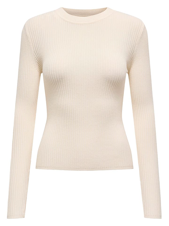 ONLY Sweter w kolorze kremowym rozmiar: XL