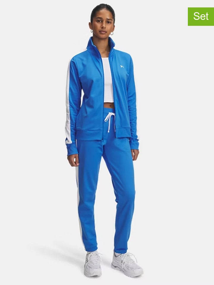 Under Armour 2-częściowy zestaw sportowy w kolorze niebieskim rozmiar: XL