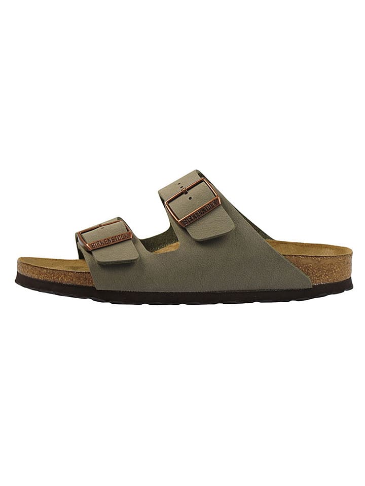 Birkenstock Klapki "Arizona" w kolorze szarym rozmiar: 41