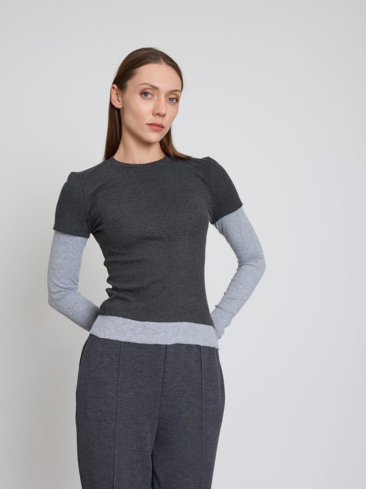 BGN Koszulka w kolorze szarym rozmiar: 40