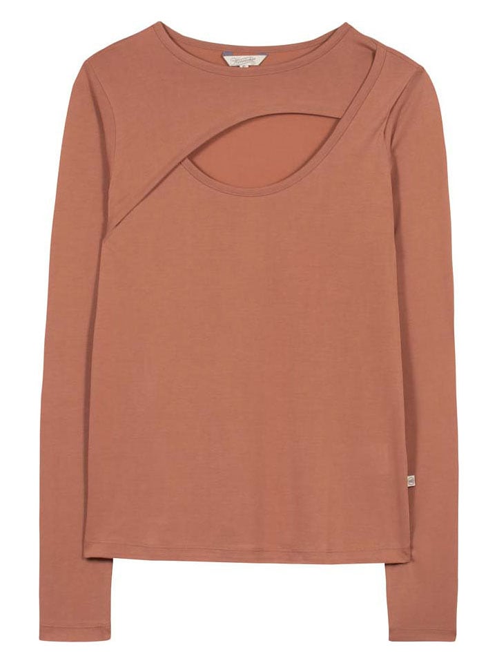 Herrlicher Koszulka w kolorze jasnobrązowym rozmiar: M