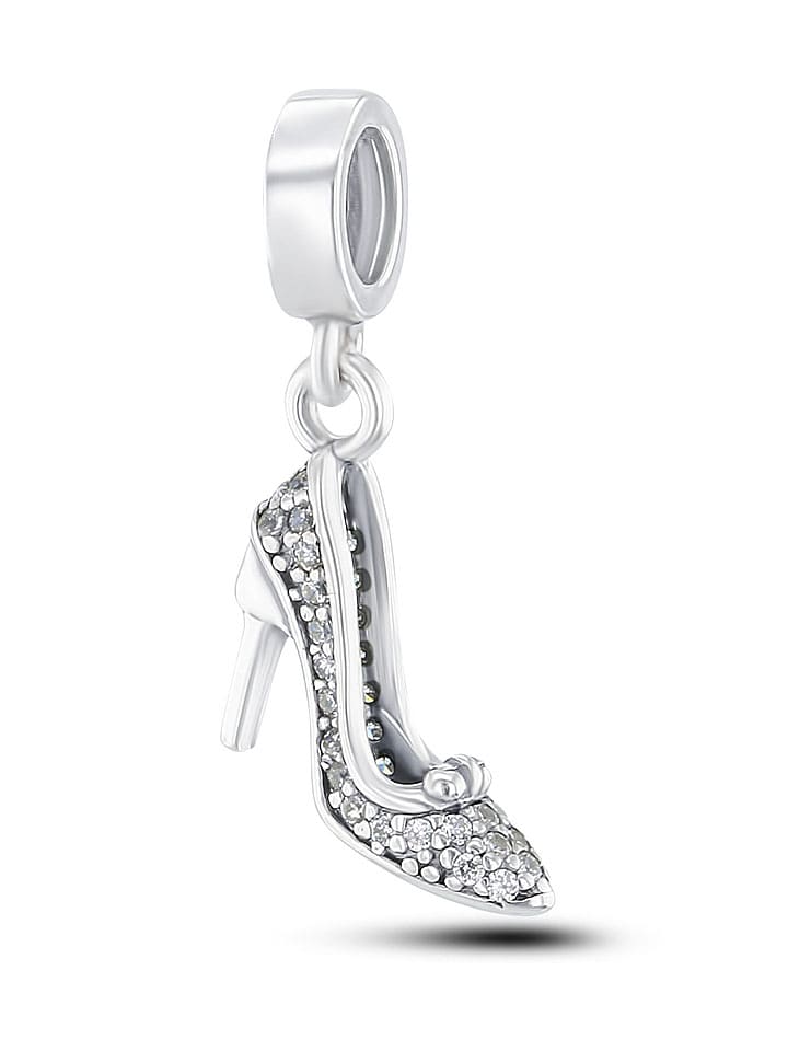 CHARM'S Srebrna zawieszka z cyrkoniami rozmiar: onesize