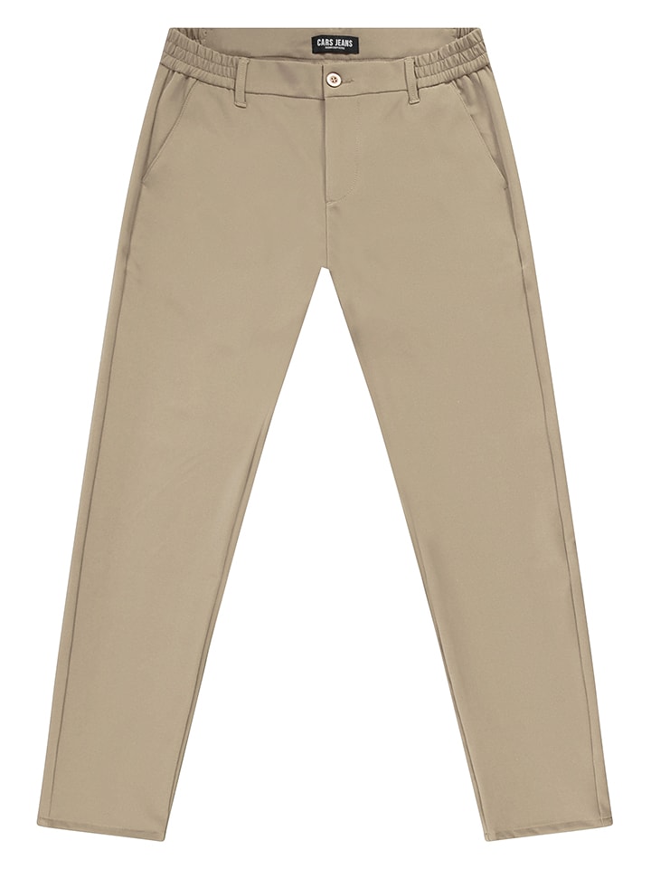 Cars Jeans Spodnie "Daxton" w kolorze beżowym rozmiar: XL