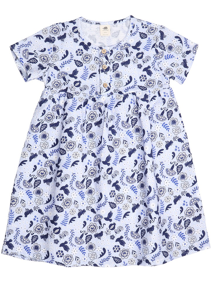 Walkiddy Sukienka w kolorze błękitnym rozmiar: 140