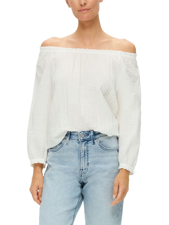 S.OLIVER RED LABEL Bluzka w kolorze białym rozmiar: 40