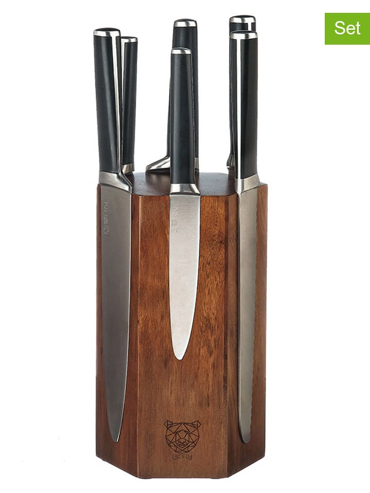 Björn 7-częściowy zestaw noży kuchennych rozmiar: onesize