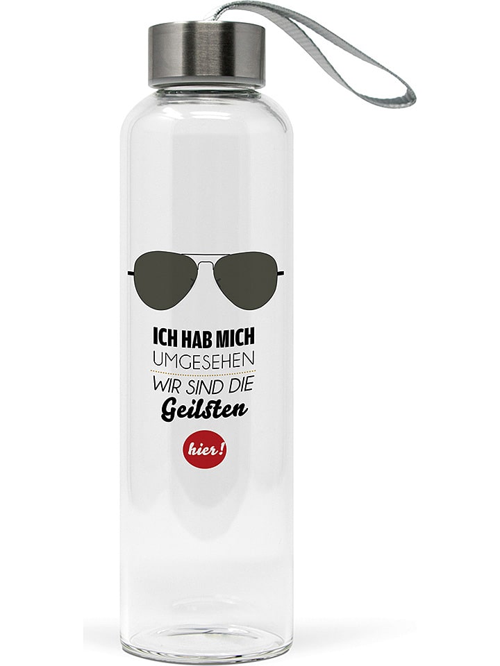 ppd Bidon "Die Geilsten" w kolorze czarnym - 550 ml rozmiar: onesize