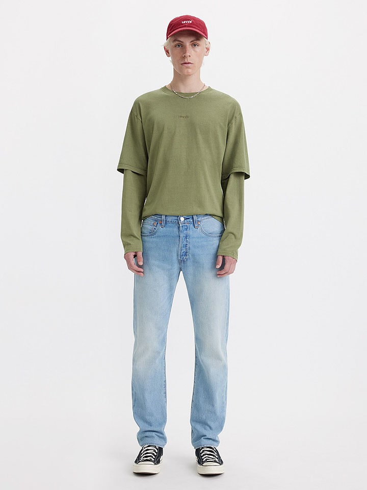 Levi's Dżinsy "501" - Regular fit - w kolorze błękitnym rozmiar: W33/L32