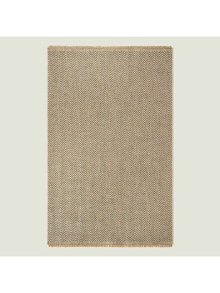 BELLA MAISON Dywan bawełniany "Napa" w kolorze jasnobrązowym rozmiar: 80x150 cm