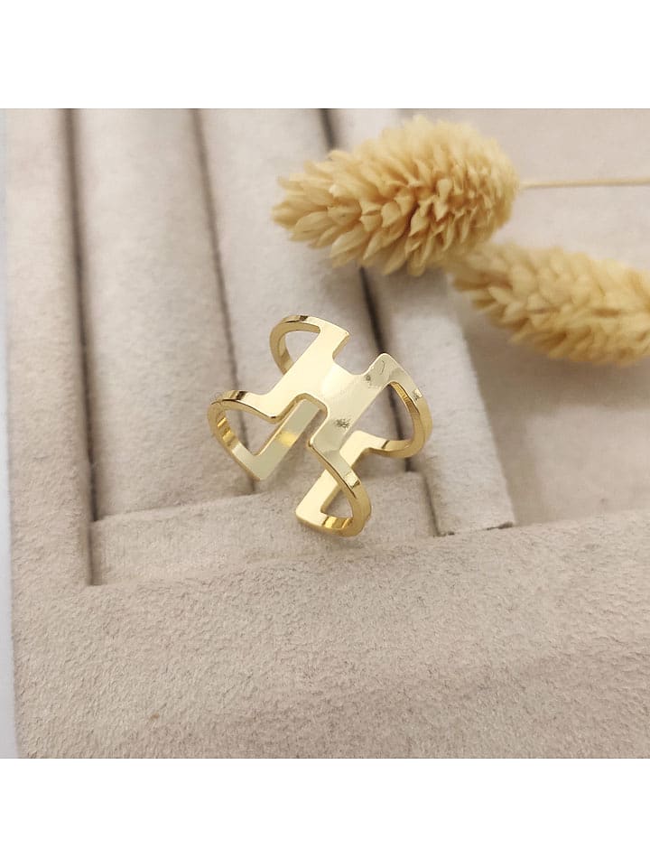 Nakkash Pozłacany pierścionek rozmiar: onesize