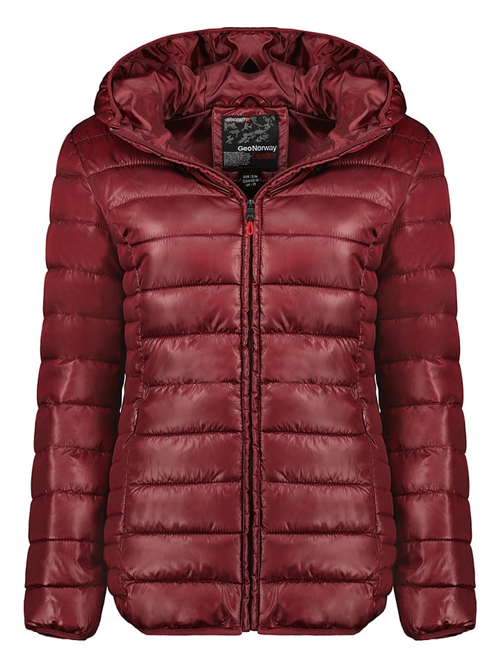Geographical Norway Kurtka pikowana "Annecy" w kolorze czerwonym rozmiar: 176