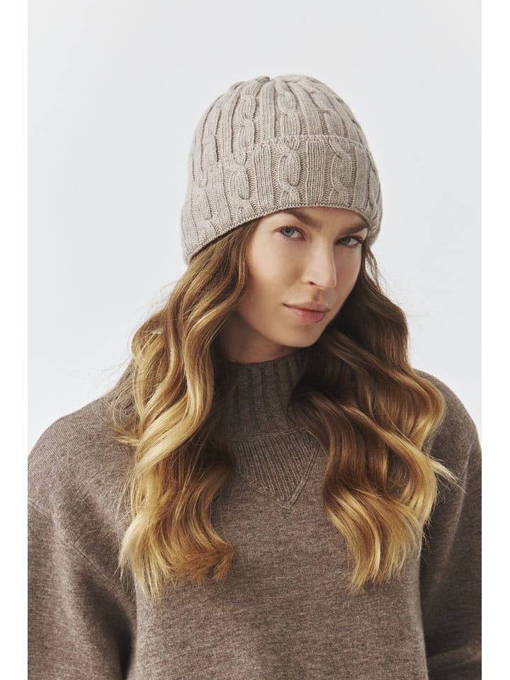 TATUUM Czapka "Gora" w kolorze szarobrązowym rozmiar: onesize